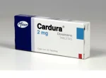 Cardura doxazosin 4 mg 20 Tabs