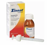 Ceftin Zinnat Cefuroxime axetil Susp 125 mg 50 ml