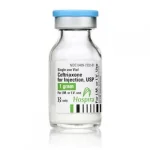 Ceftriaxone Generic 1gr injection 1 vial