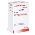 Alvesco Ciclesodine 200 mcg 60D Only USA& 2limit per order