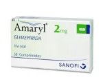 Amaryl Glimepiride 2 mg 30 Tabs