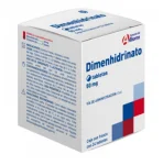 Dramamine Generic, 50mg 24 caps. Dimenhydrinate