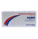 EryPed Ilosone Generic  Erythromycin 500 mg 20 Tabs