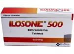 Ilosone Erythromycin 500 mg 40 tabs
