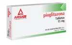 Actos Pioglitazone Generic 15 mg 14 tabs