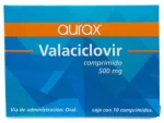 Valtrex Generic Rapivir Valacyclovir Valaciclovir Aurax 500 mg 10 Tabs