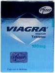 Viagra sildenafil 100 mg 4 Coated Tablets