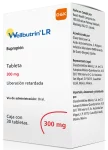 Wellbutrin LR Bupropion Hydrochloride 300mg 30 Tabs