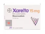 Xarelto Rivaroxaban 15mg 28 Tabs