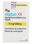 Xigduo XR Dapagliflozin Metformin 10mg / 1000mg 28 Tabs