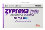 Zyprexa Olanzapine 10mg 14 Tabs Dispersable