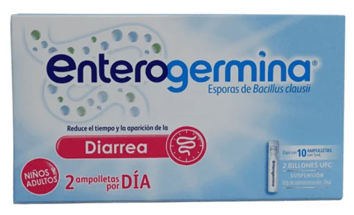 Enterogermina Spores Bacillus Clausii 2 Billion 20 Ampoules