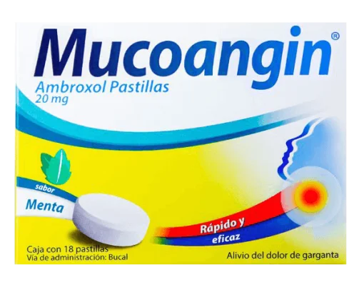 Mucoangin 20mg Ambroxol 18 tabs