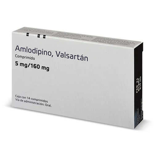 Exforge Generic Amlodipine Valsartan 5mg / 160mg 14 Tabs