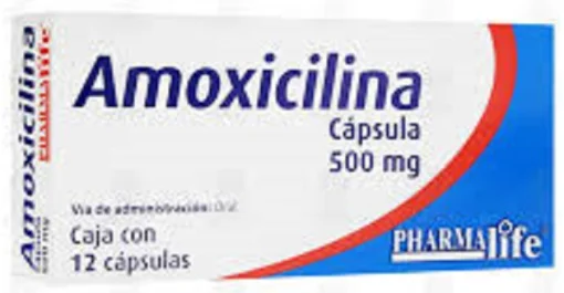 Amoxil Generic Amoxicilina Amoxicillin Pharmalife 500mg 12 caps
