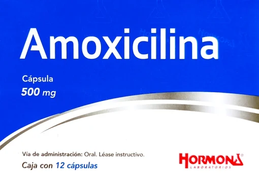 Amoxil (Amoxicilina) Amoxicillin 500 mg 12 caps