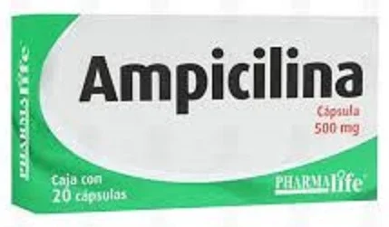 Ampicillin Generic Pharmalife 500 mg 20 Tabs