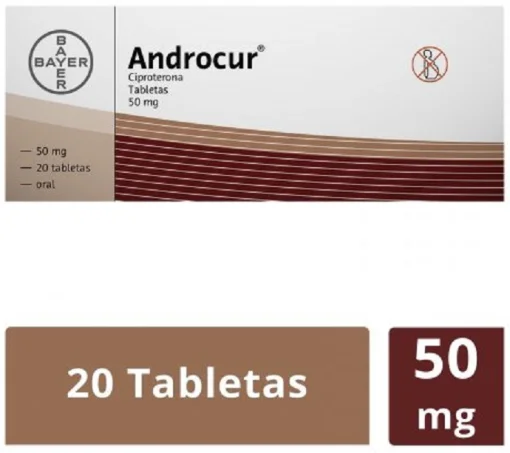 Androcur Cyproterone 50 mg 20 Tabs