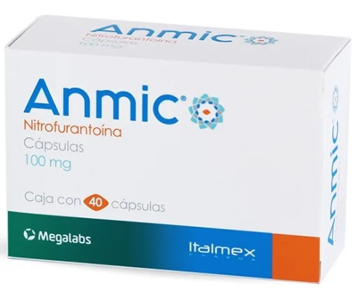 Macrodantin Nitrofurantoin Anmic 100 mg 40 Caps