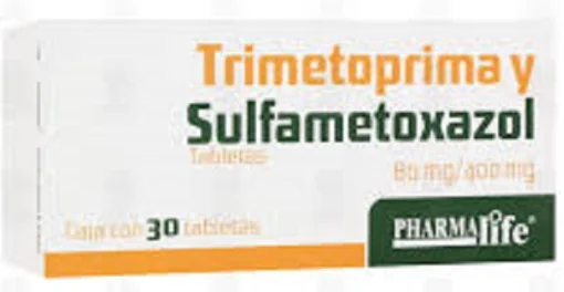 Bactrim Septrim Septra Generic Trimethoprim Sulfamethoxazole Pharmalife 80mg / 400mg 20 Tabs