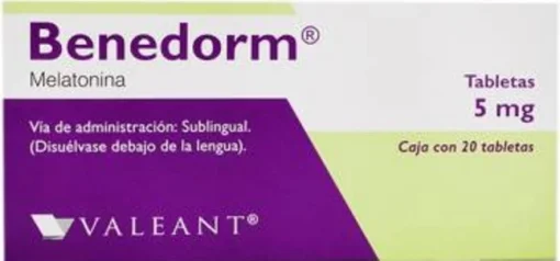 Benedorm Melatonin 5mg 20 Tabs Sublingual