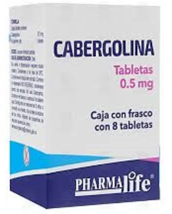 Dostinex Generic Cabergoline Pharmalife 0.5 mg 8 Tabs