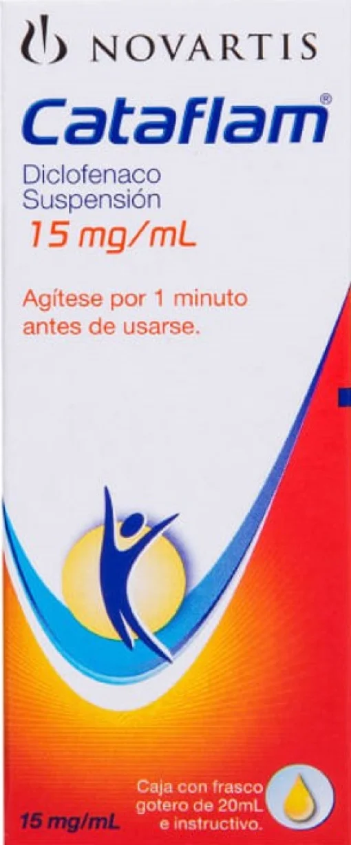 Cataflam Childish Drops Diclofenac 15mg 20ml