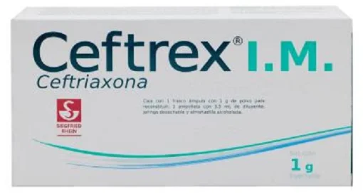 Ceftrex Ceftriaxone 1gr 3 Vial 3.5 ml