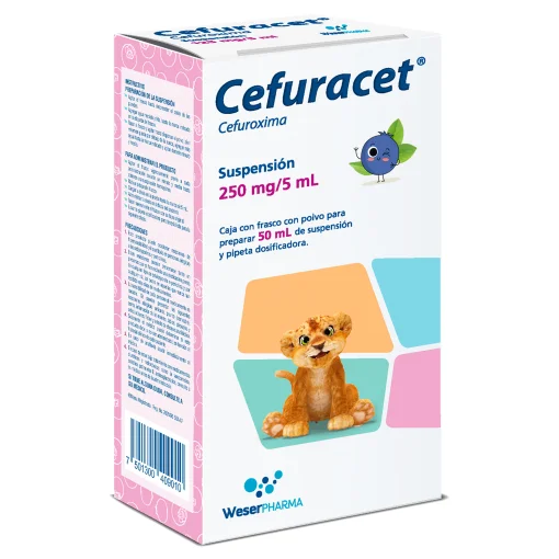 Ceftin Pediatric Cefuracet Cefuroxime 250 mg 50 ml