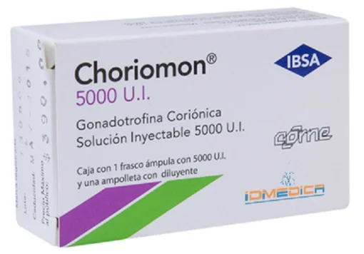 Choriomon Human Chorionic Gonadotropin 5000 UI 1 ml