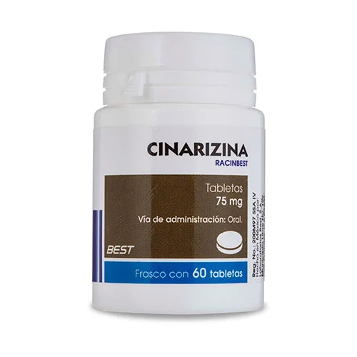 Stugeron Forte Generic 75mg 60 tabs (Cinarizina)