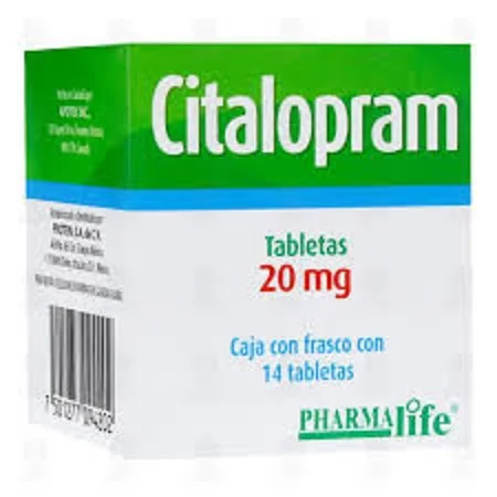 Celexa Seropram Generic Citalopram Pharmalife 20mg 14 Tabs