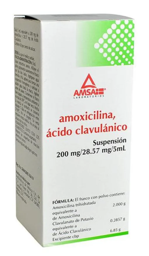 Amoxiclav BID Generic Amoxicillin / Clavulanate Acid 200mg / 28.5mg 40ml