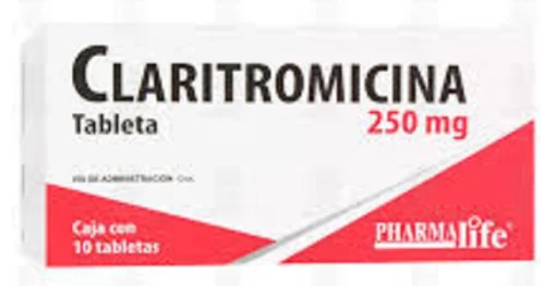 Biaxin Generic Klaricid Clarithromycin Pharmalife 250 mg 10 Tabs