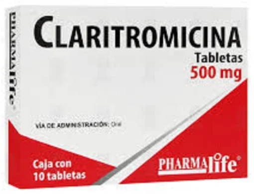 Biaxin Generic Klaricid Clarithromycin Pharmalife 500 mg 10 Tabs