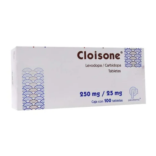 Cloisone Levodopa Carbidopa 250mg / 25mg 100 Tabs