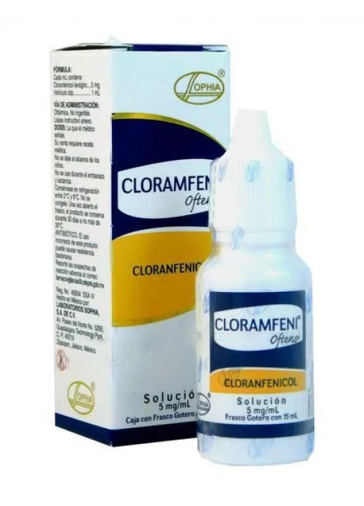Cloramfeni Chloramphenicol Drops Ophthalmic 5mg 15ml