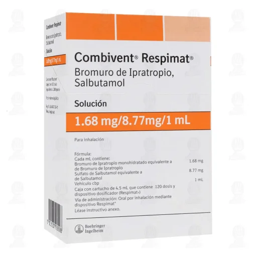 Combivent Respimat Ipratropio Salbutamol 4.5 ml CCHO Only USA &amp; You can only order 2 inhalers per order.