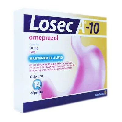 Losec A, 14 Caps. (Losec A) Omeprazole