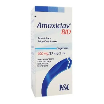 Amoxiclav BID, 70ml. (Amoxiclav BID) Amoxicillin / Clavulanate Acid