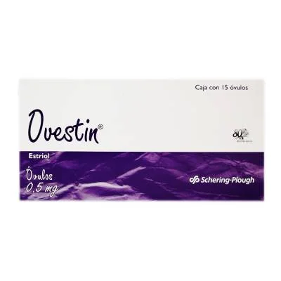 Sinapause Estriol Ovestin 0.5 mg 15 Ovules