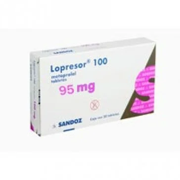 Lopressor R, 40 tabs (Lopresor R) metoprolol