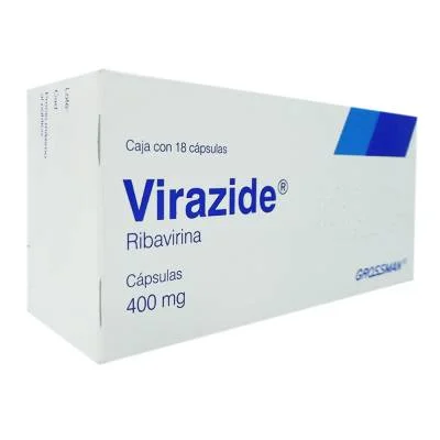 Ribavirine-(Virazide) Ribavirina 400mg/18 Caps