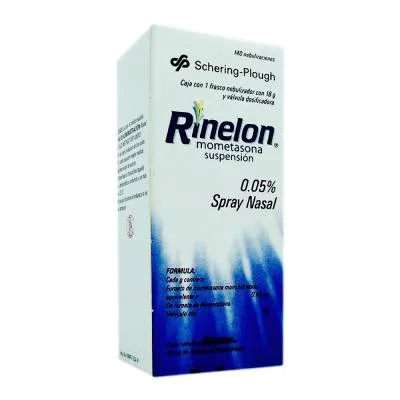 Nasonex Rinelon Mometasone Furoate Spray Nasal 0.05% 18gr 140dsg Only USA &amp; limit of 2 per order