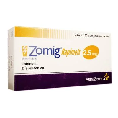 Zomig Rapimelt, 2 Tabs (Zomig) Zolmitriptano