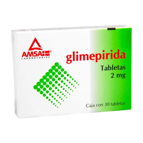 Amaryl Generic 2mg 30 Tabs. (Glimepiride)
