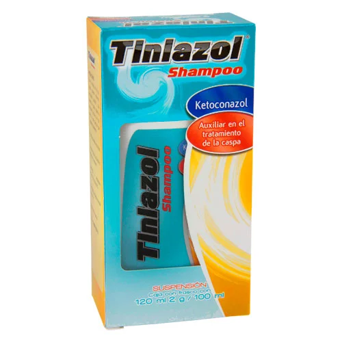 TINIAZOL SHAMPOO Ketoconasole 2% AntiDandruff AntiFungal Generic NIZORAL