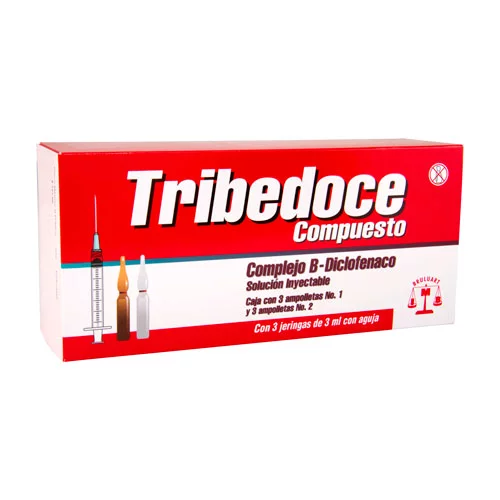 Dolo Neurobion DC Generic, 3 ampp. (Tribedoce Compuesto) Diclofenac B1, B6, B12