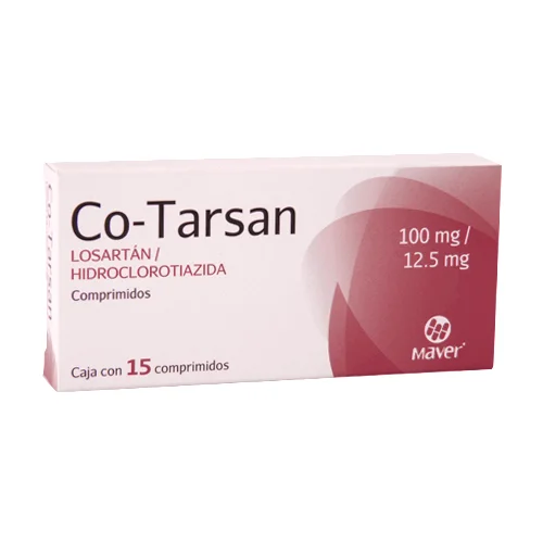 Hyzaar Generic Losartan Potassium Hydrochlorothiazide 100mg / 12.5mg 15 Tabs