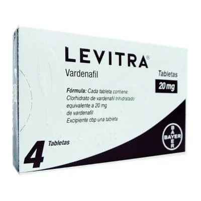Levitra 20mg Vardenafil 4 Tabs